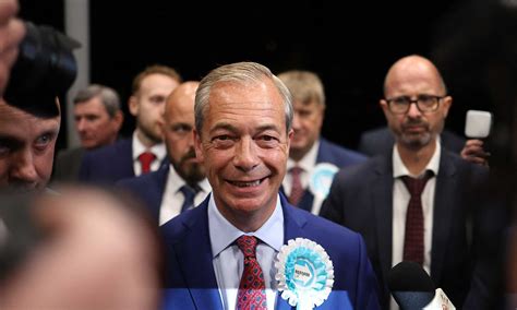 Nigel Farage becomes MP on eighth attempt as Reform picks up .